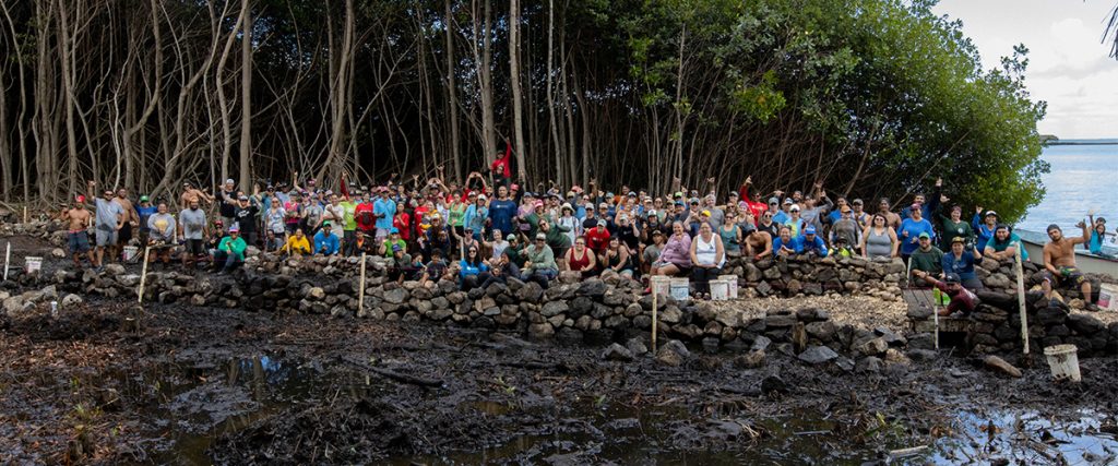 170 stewards gathered at the Indigenous Aquaculture Collaborative gathering in Hawai’i in February 2020.