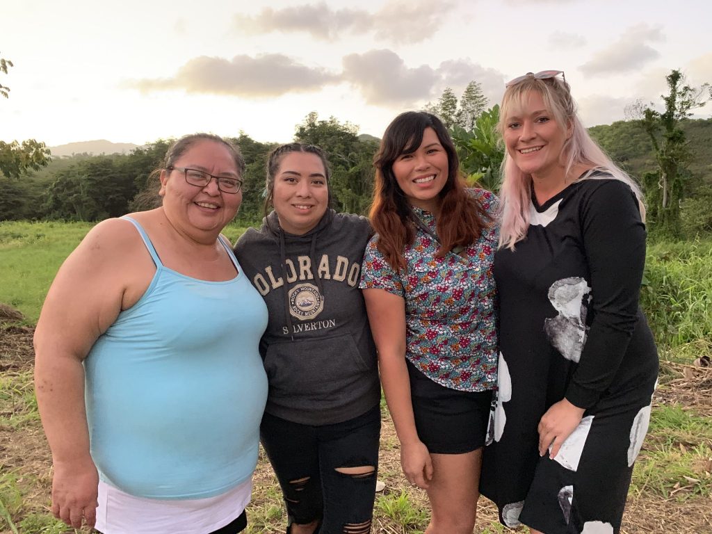 Students from the Northwest Indian College at the Indigenous Aquaculture Collaborative’s summit in Oʻahu