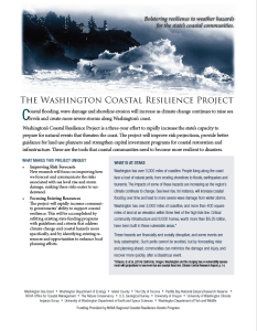 The Washington Coastal Resilience Project