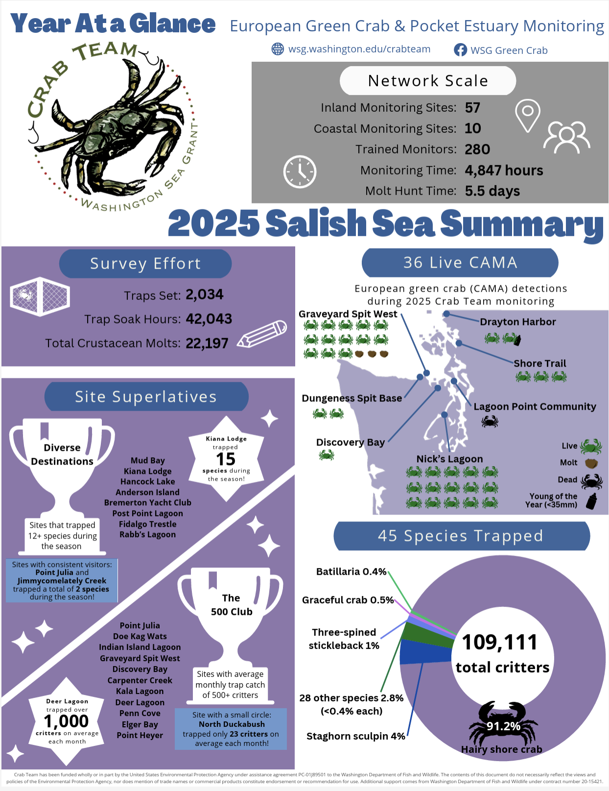 2025 Monitoring Network Summary