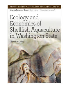Ecology and Economics of Shellfish Aquaculture in Washington State