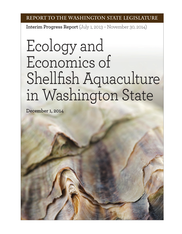 Ecology and Economics of Shellfish Aquaculture in Washington State
