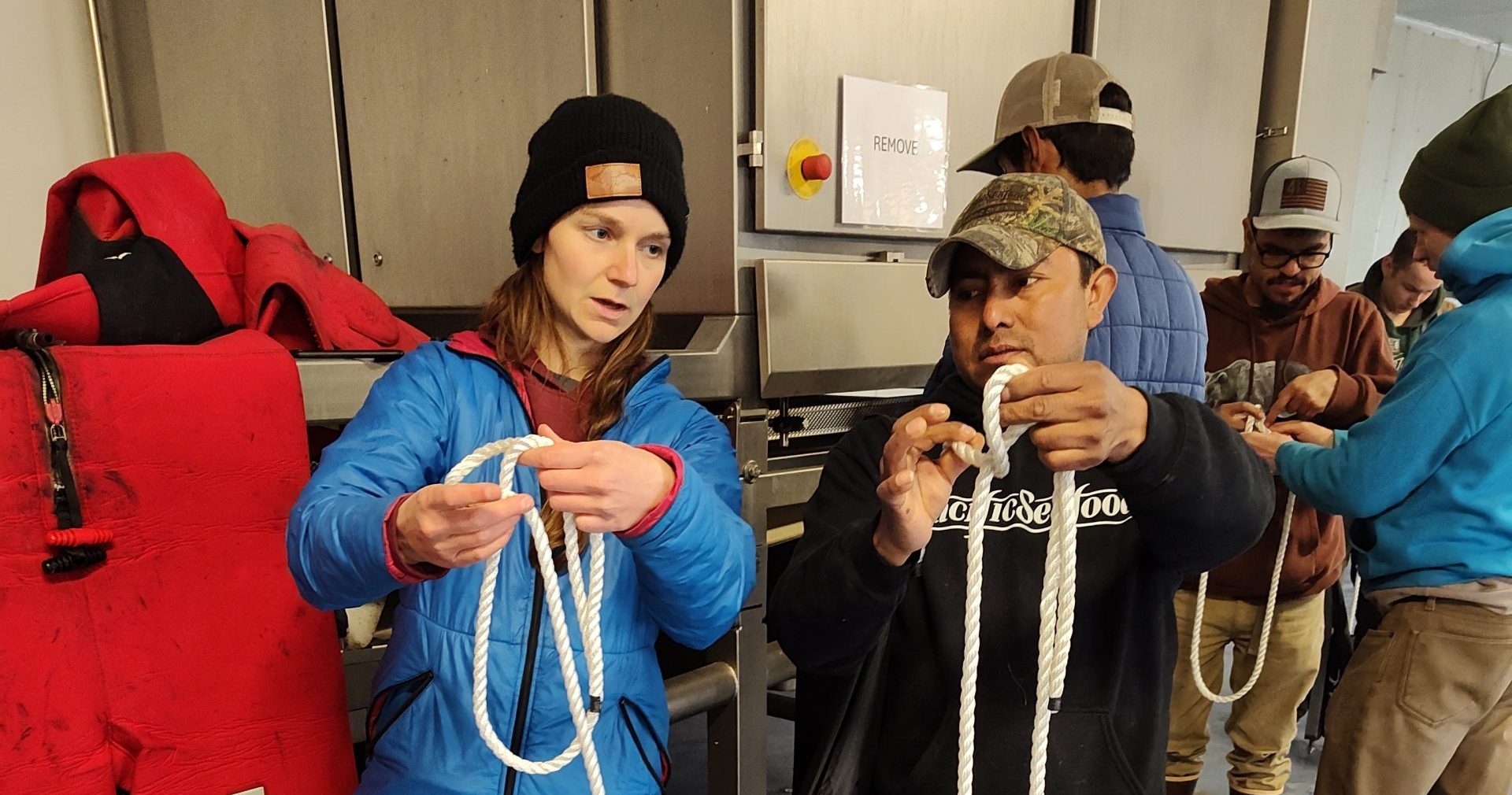 Skills and drills knot-tying