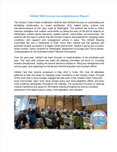 2024 OASeS Accomplishment Report