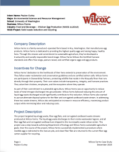 WASI Case Study: Wilcox Farms