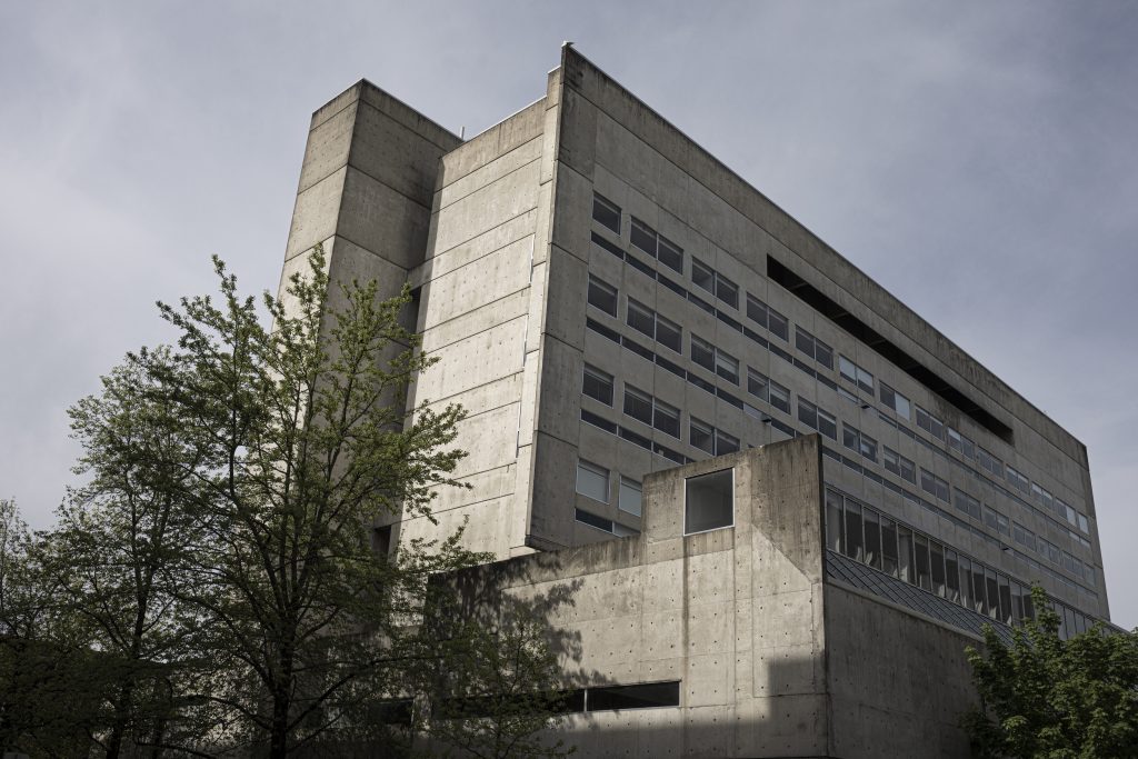 Photograph of Condon Hall from the outside