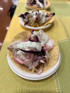 Lingcod tacos